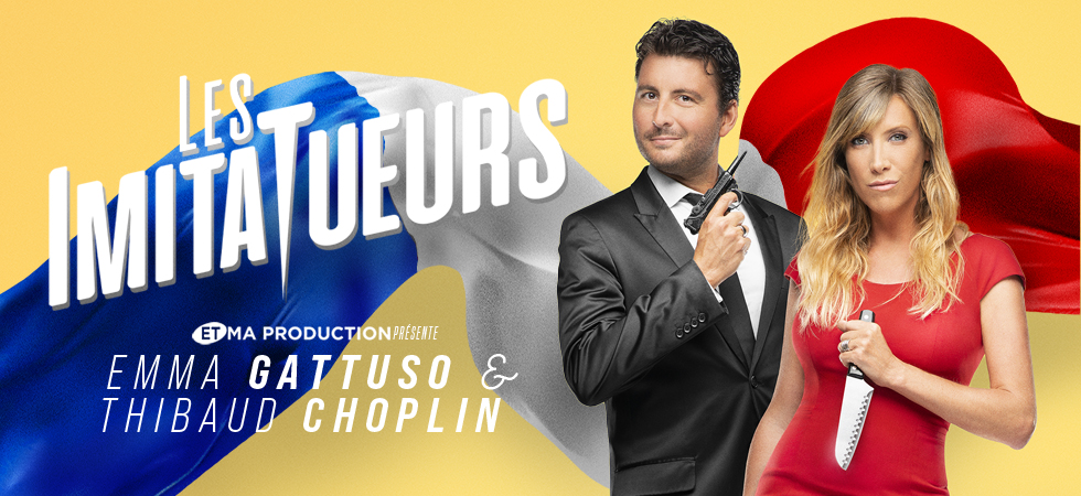 les ImitaTueurs humour paris theatre des Deux Anes Emma Gattuso Thibaud Choplin imitateur imitatrice